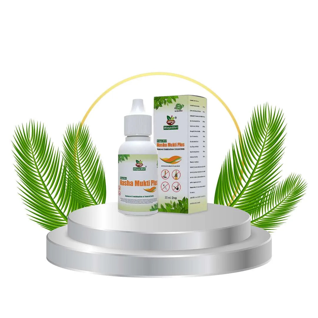 Divyashri Wellness Nasha Mukti Plus Liquid Drops | Trial Package – 1 Bottle
