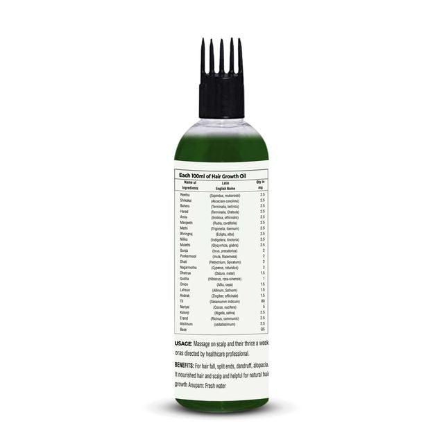 Zenius Hair Growth Oil - for Hair Growth, Dandruff Removal, and Improvement - 100ml Oil