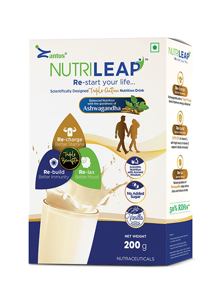 Nutrileap Scientifically Designed Triple-Action Nutrition Drink