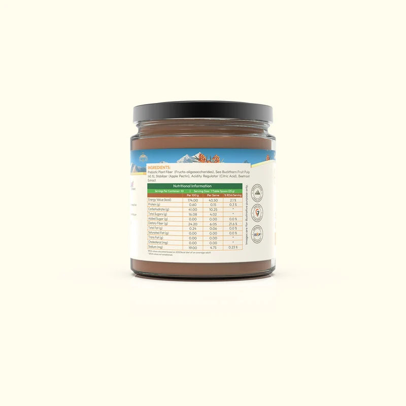 WellWith Sea Buckthorn Berry Jam (250g)
