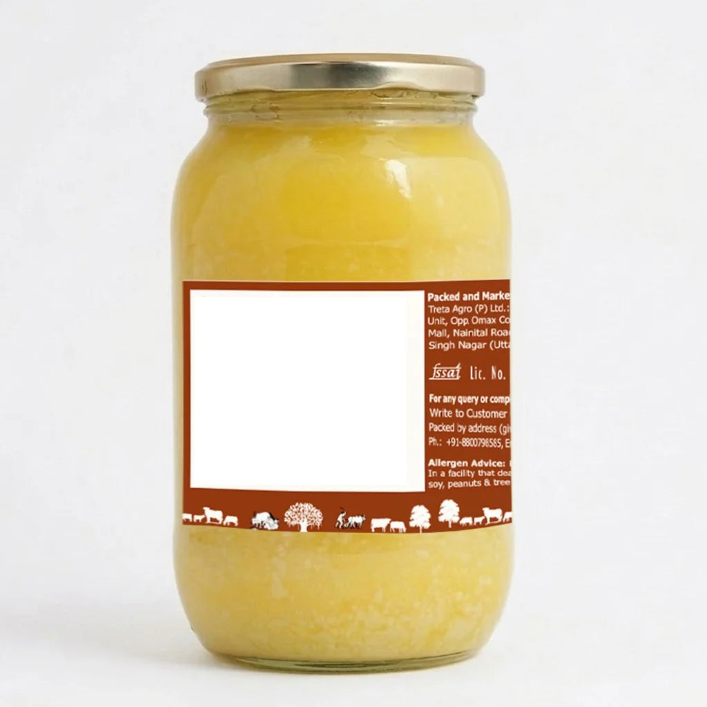 Just Organik Cow Desi Ghee-1 L
