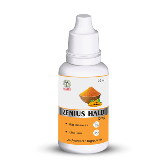 Zenius Haldi Drop - Turmeric Extract Drops for Immunity Boost, Inflammation Relief, and Healing - 30ml Drops