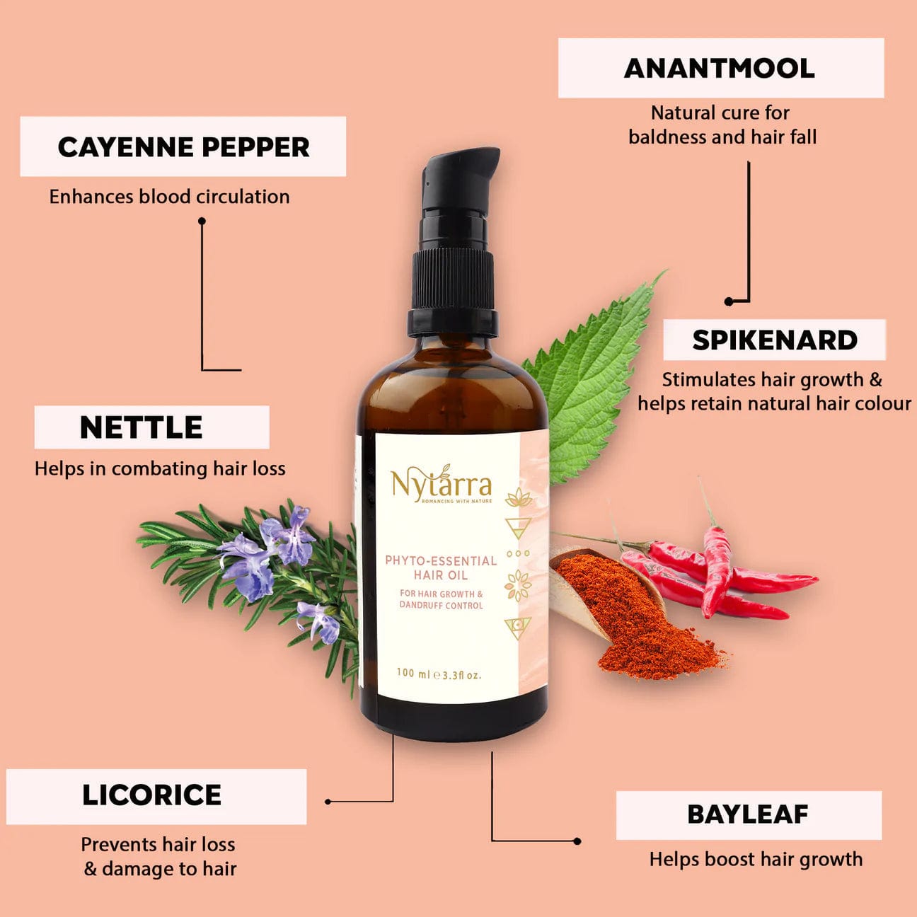 Nytarra Naturals Oil Phyto-Essential Hair Oil