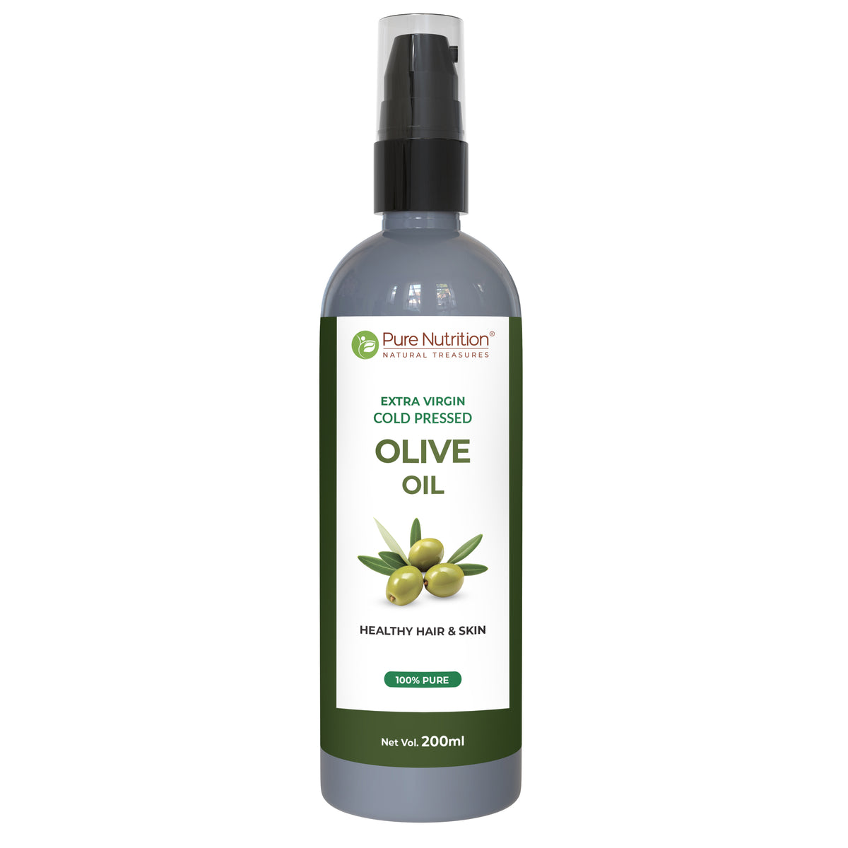 Extra Virgin Cold Pressed Olive Oil 200ml | Pure & Premium Quality