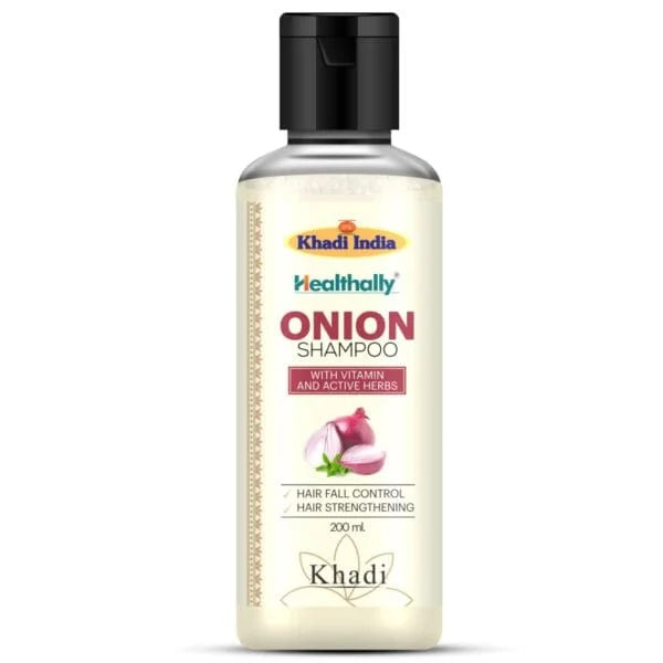 Healthally Onion Hair Shampoo | Red Onion Shampoo for Hair Fall & Nourishment