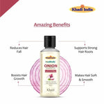 Healthally Onion Hair Shampoo | Red Onion Shampoo for Hair Fall & Nourishment
