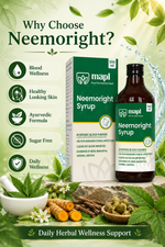 MAPL Neemoright Syrup 500ml | Ayurvedic Blood Purifier | Skin Care, Detox & Immunity Support