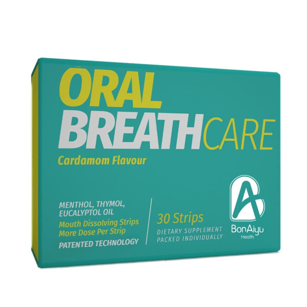 BonAyu Oral Breath Care Mouth Dissolving Strip Cardamom