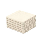Satopradhan Organic Cotton Handkerchief for Men - 18”x18” Large | Soft Men’s Hankies - Cream White Colour - Pure, High-Quality Cloth - Eco-Friendly & Sweat Absorbent Handkerchiefs - Perfect Sustainable Gift