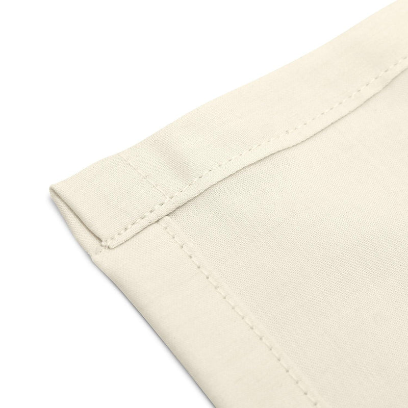 Satopradhan Organic Cotton Handkerchief for Men - 18”x18” Large | Soft Men’s Hankies - Cream White Colour - Pure, High-Quality Cloth - Eco-Friendly & Sweat Absorbent Handkerchiefs - Perfect Sustainable Gift