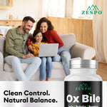Zespo Ox Bile 1,100 mg – 60 Capsules