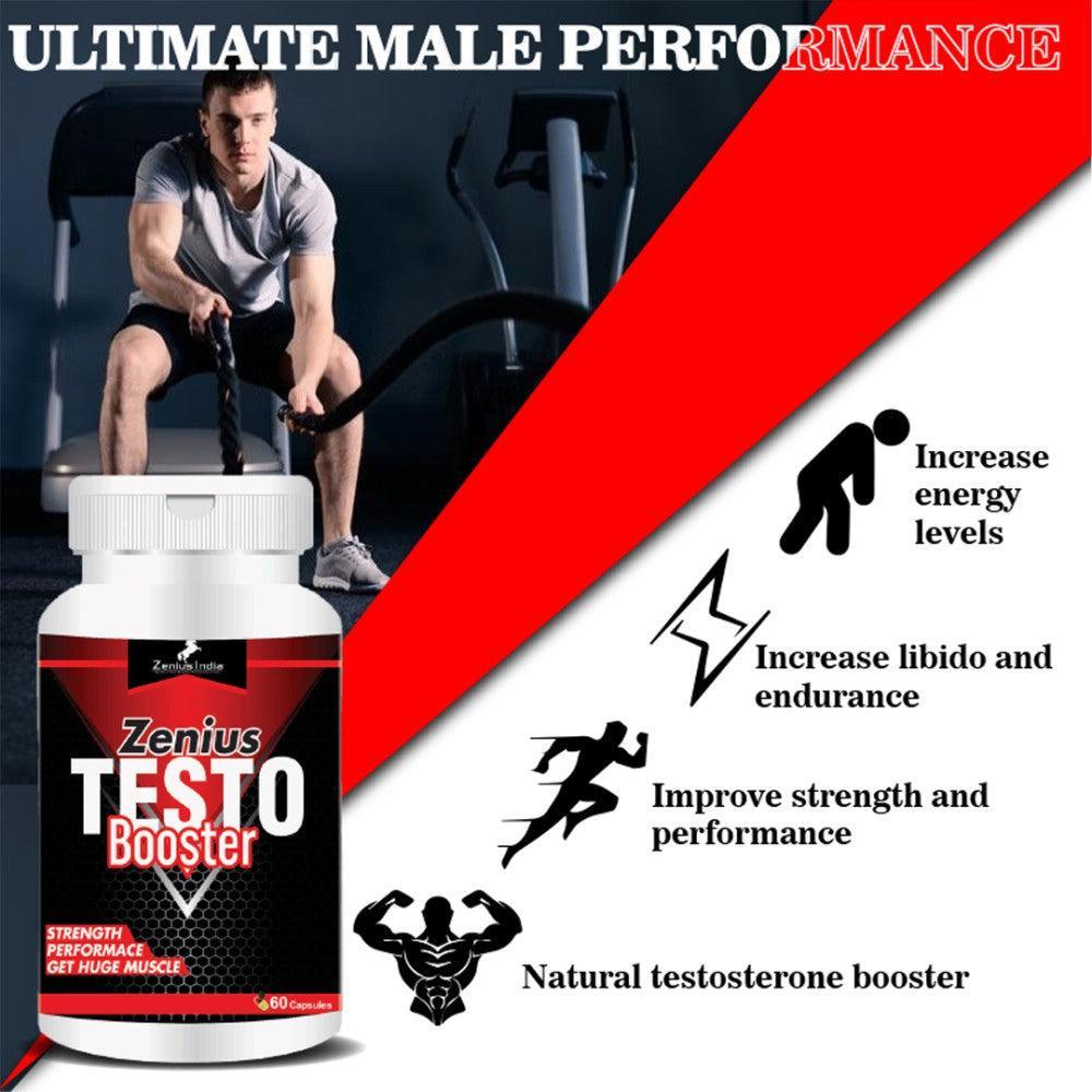 Zenius Testo Booster Capsule for stamina and testosterone booster supplements