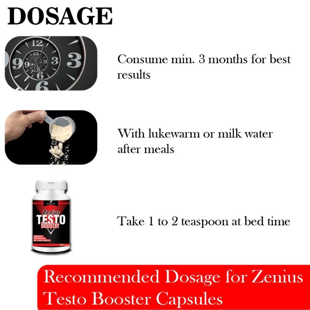 Zenius Testo Booster Capsule for stamina and testosterone booster supplements