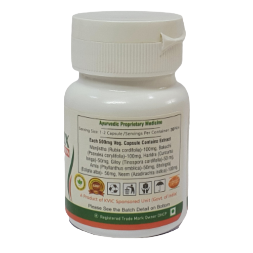 Deep Ayurveda Twakdetox Skin Care Herbal Formulation Extract Based Capsule