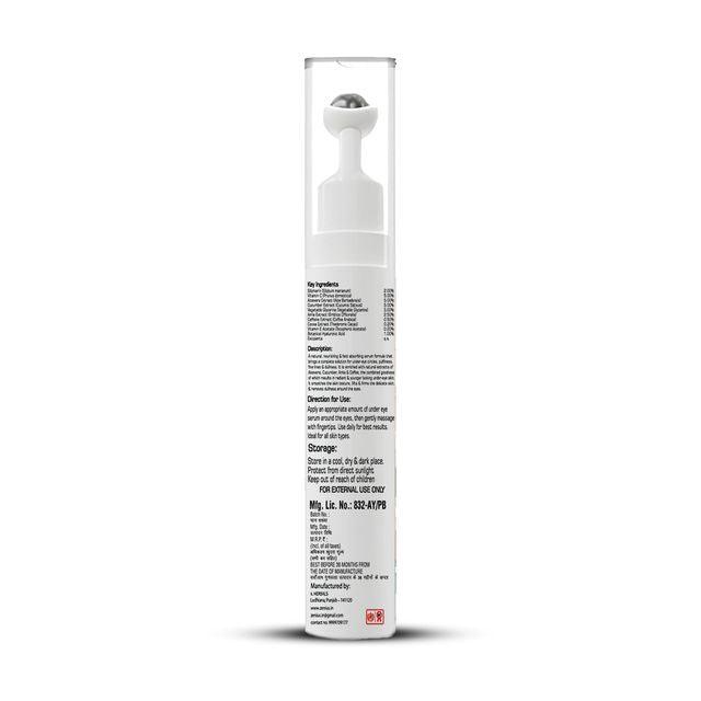 Zenius Under Whitening Roll On Serum - Undereye Roll On for Dark Circle Removal and Undereye Whitening - 15ml Serum