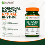 Estrogen Balance 1500mg | DIM, Calcium D-Glucarate & Chasteberry | 60 Veg Capsules