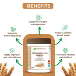 Pure Nutrition Isabgol Psyllium Husk Powder | Sat Isabgol Ki Bhusi Fiber Supplement | Supports Digestive & Gut Health | Helps Ease Irregularity & Bloating | Gluten Free, No Sugar Added - 500gm