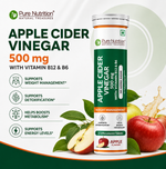 Pure Nutrition Apple Cider Vinegar Effervescent Tablets