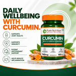 Pure Nutrition Curcumin with C3 Complex 760mg Veg Capsule - 60 Capsules