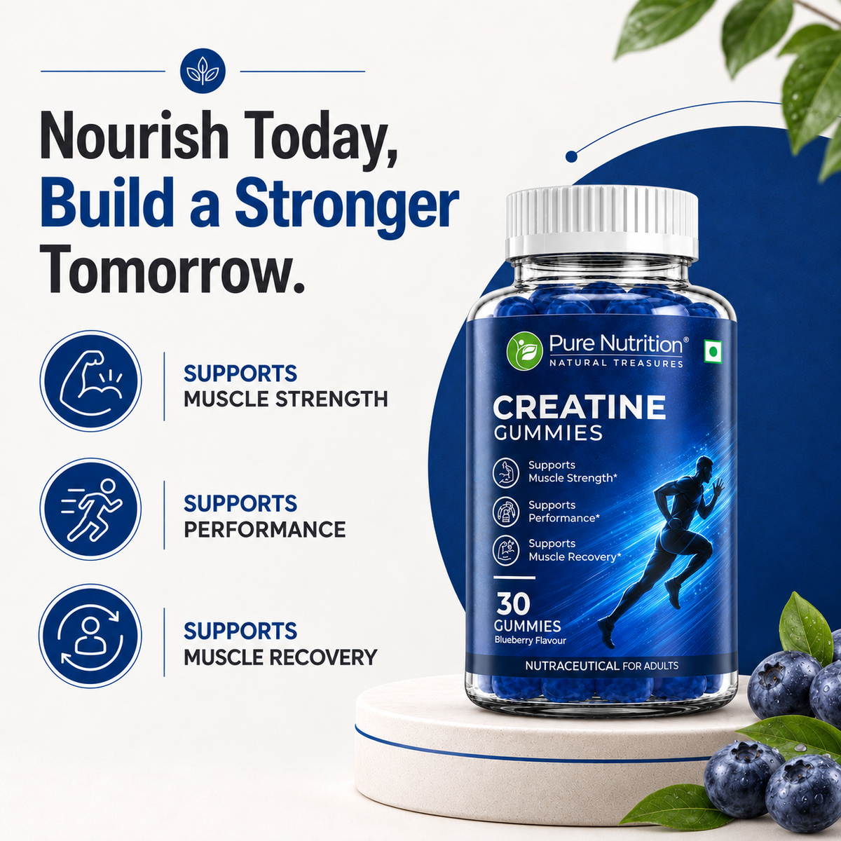Pure Nutrition Creatine Gummies – 30 Gummies