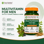 Pure Nutrition Multivitamin for Men Tablet | For Healthy Bones & Immunity - 30 Tablets