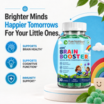Pure Nutrition Kids' Brain Booster Gummies – 30 Gummies