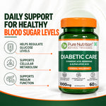 Pure Nutrition Diabetic Care Veg Tablet - 60 Capsules