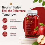 Apple Cider Vinegar Gummies | Pure Nutrition ACV – 30 Gummies