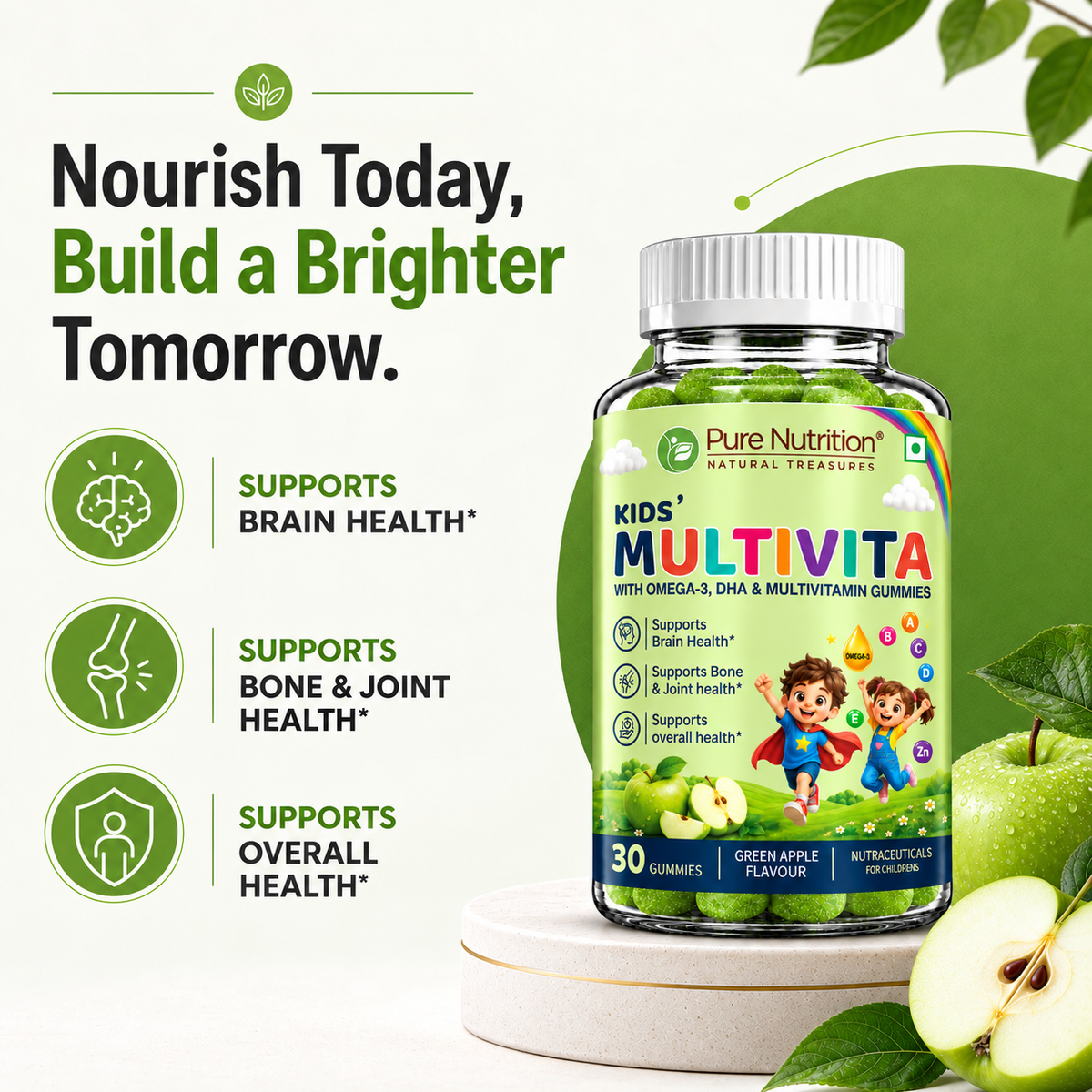 Pure Nutrition Kids' Multivita Gummies – 30 Gummies