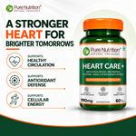 Pure Nutrition Heart Care+  990mg | 60 Veg Capsules