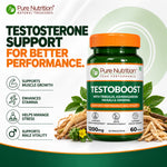Pure Nutrition Testoboost Sexual Wellbeing Tablet - 60 Tablets