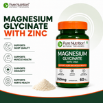 Pure Nutrition Magnesium Glycinate Tablet - 60 Tablets