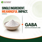 GABA 750mg | Gamma Aminobutyric Acid Supplement | Supports Relaxation, Mental Wellness & Daily Balance