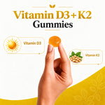 Pure Nutrition Vitamin D3 + K2 Gummies – 60 Gummies