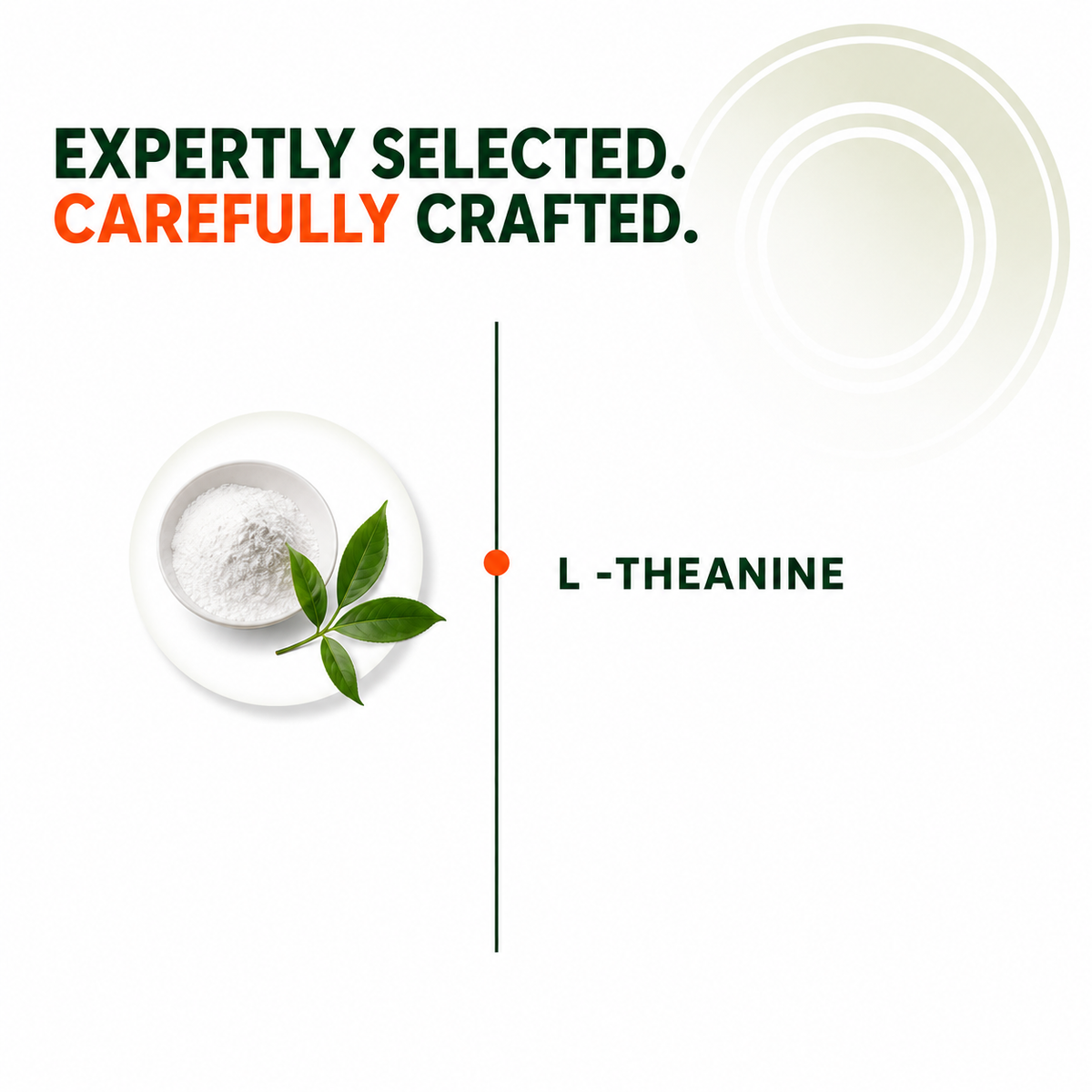 Pure Nutrition L-Theanine 200mg – 120 Veg Capsules for Relaxation, Focus & Cognitive Wellness
