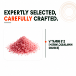 Pure Nutrition Vitamin B12 1500mcg Methylcobalamin – 120 Veg Tablets for Energy, Nerve & Red Blood Cell Support