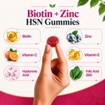 Pure Nutrition Biotin + Zinc HSN Gummies – 60 Gummies