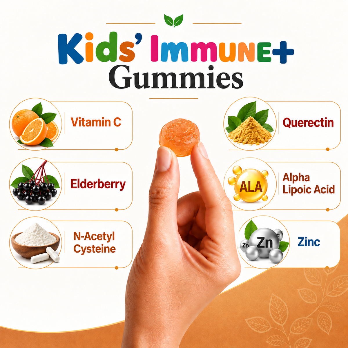 Pure Nutrition Kids' Immune+ Gummies – 30 Gummies