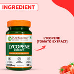 Pure Nutrition Lycopene 3000 mcg – 60 Plant-Based Vegetarian Capsules |Strong Antioxidant Blend Supporting Skin, Hair, Heart, Prostate & Daily Cellular Wellbeing