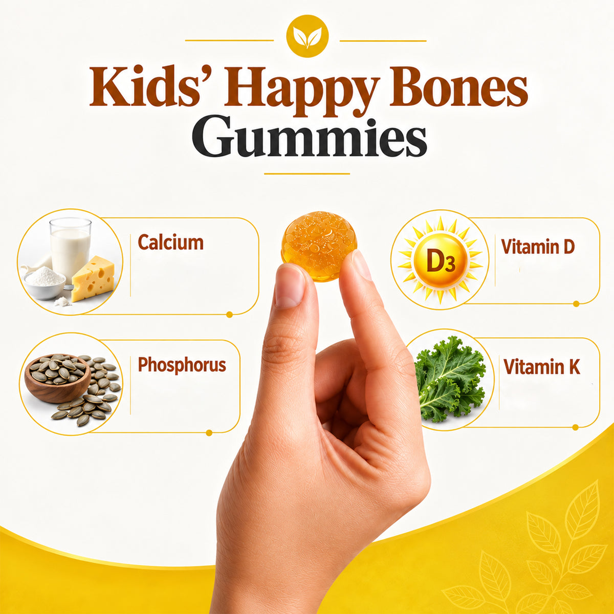 Pure Nutrition Kids' Happy Bones Gummies – 30 Gummies
