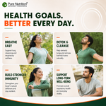 Pure Nutrition Lung Detox Capsule with Vitamin C 800mg – Respiratory & Antioxidant Support