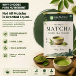 Pure Nutrition Japanese Matcha Green Tea Powder 100g | Matcha Green Tea for Weight Loss | Premium Culinary Grade Matcha for Latte, Smoothie & Baking | Smooth, Vibrant, Rich in Antioxidants | Natural Energy & Metabolism Support | Vegetarian