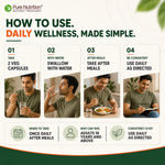 GABA 750mg | Gamma Aminobutyric Acid Supplement | Supports Relaxation, Mental Wellness & Daily Balance