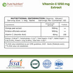 Pure Nutrition Vitamin C 1250mg Veg Tablet - 60 Tablets