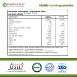 Pure Nutrition Multivitamin Gummies – 60 Gummies