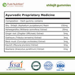 Pure Nutrition Shilajit Gummies – 60 Gummies