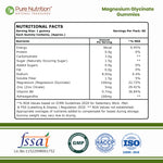 Pure Nutrition Magnesium Glycinate Gummies – 60 Gummies