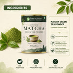 Pure Nutrition Japanese Matcha Green Tea Powder 100g | Matcha Green Tea for Weight Loss | Premium Culinary Grade Matcha for Latte, Smoothie & Baking | Smooth, Vibrant, Rich in Antioxidants | Natural Energy & Metabolism Support | Vegetarian
