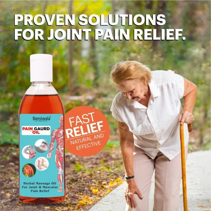 Bansiwala Pain Guard Oil for Joint Pain | Ayurvedic Pain Relief Oil