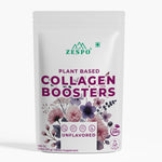 Zespo Plant-Based Collagen Booster Powder 3,000 mg | Vegan Collagen Builder for Skin, Hair & Nails | Unflavoured | 20 Servings | 60 g
